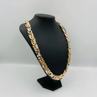 Cadena Cartier Infinito 16mm 18K Oro y Plata