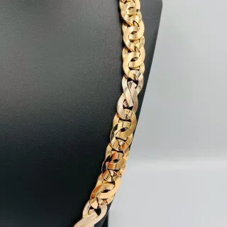 Cadena Cartier Infinito 16mm 18K Oro y Plata