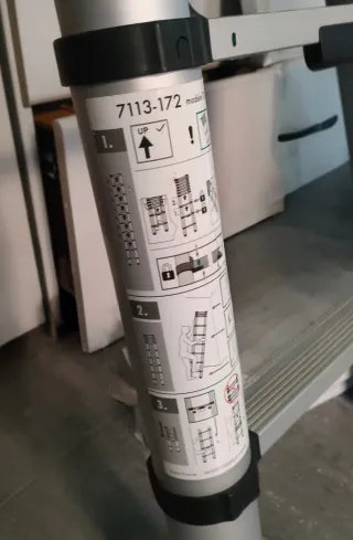 Escalera telescópica Selekta 10 peldaños