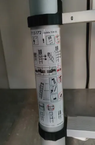 Escalera telescópica Selekta 10 peldaños