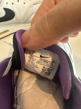 Nike Air Max 1 CH.1 Morado/Blanco US9