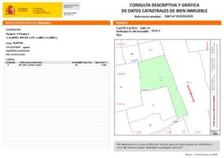 Terreno en venta en Pedanias en Huesca