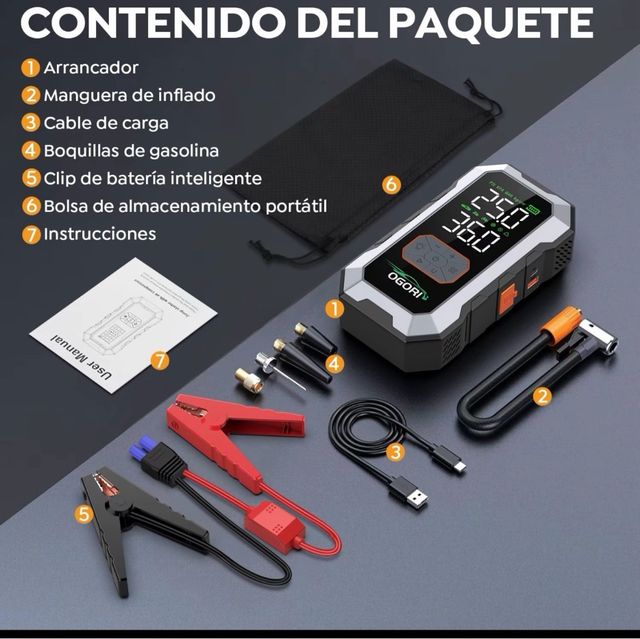 Arrancador portátil OGORI