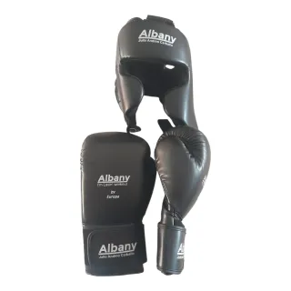 Conjunto Boxeo Albany Casco y Guantes