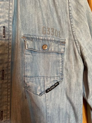 Camisa G-Star RAW azul