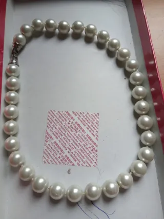 Collana vintage perle