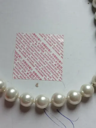 Collana vintage perle