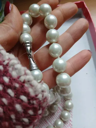 Collana vintage perle