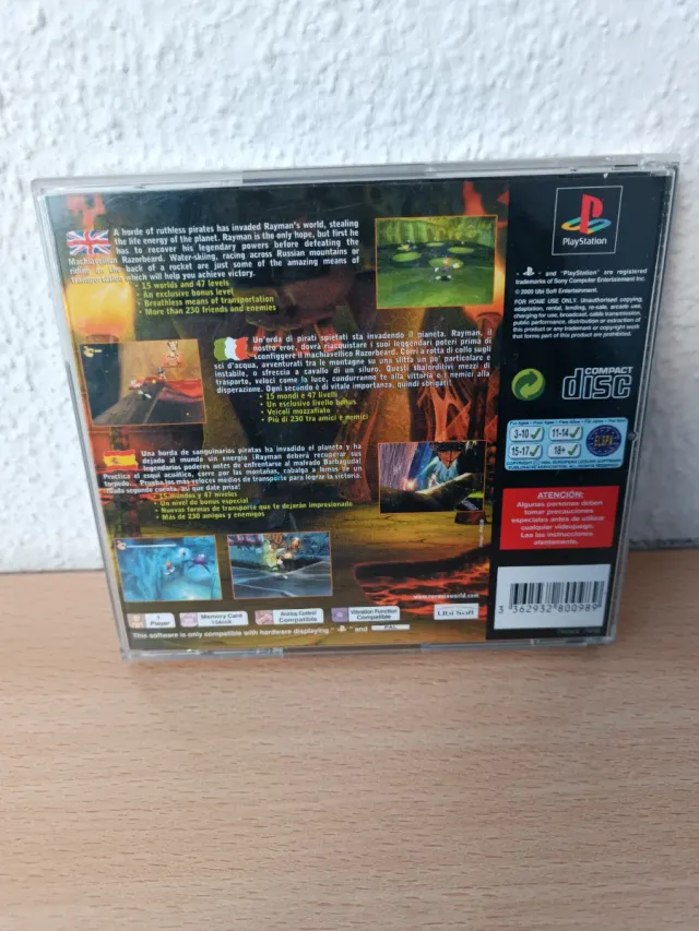 Rayman 2 The Great Escape PS1 PAL