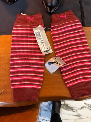 Calentadores Puma Rayas Talla Única