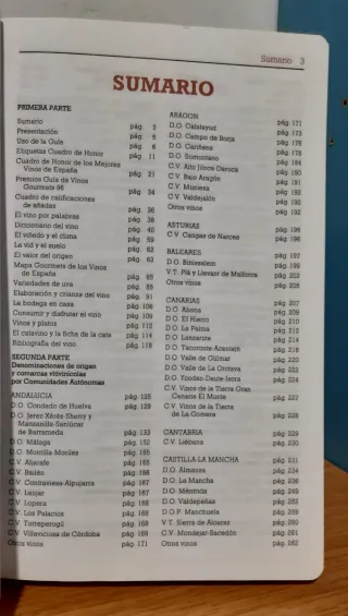 Guía de vinos gourmets (1997)