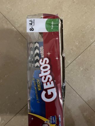 Juego de mesa Gestos