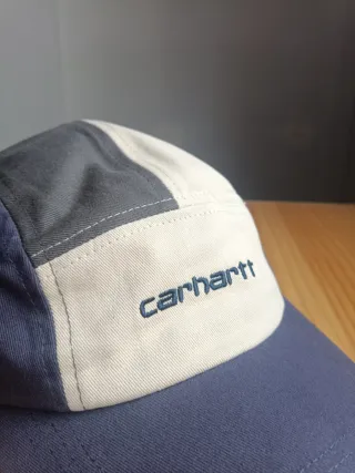 Gorra Carhartt azul y blanca