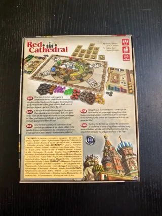 Red Cathedral Gioco da Tavolo