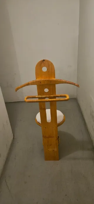 Galan de noche madera y tela