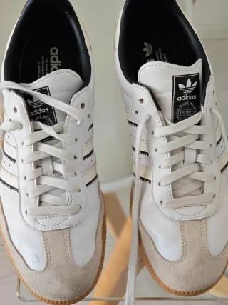Adidas Samba OG Beige/Blanco Talla 44
