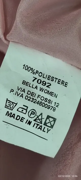 Chaquetón mujer pelo rosa palo, talla única.