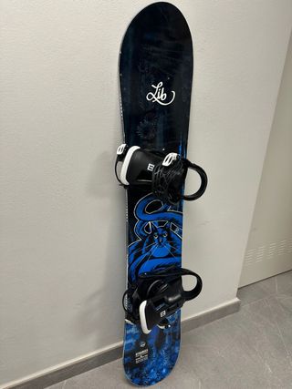 Tabla Snowboard Lib Tech con Fijaciones