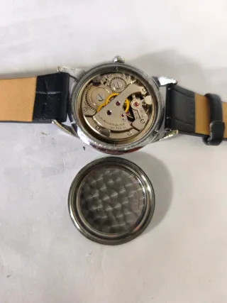 Orologio Union Vintage Argento Nero