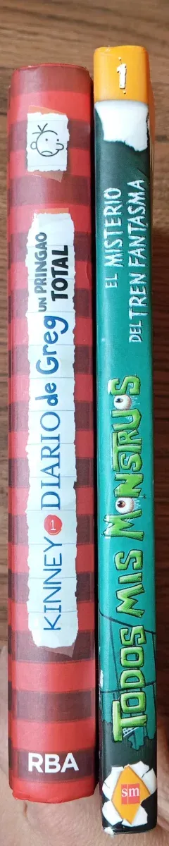 Lote Diario de Greg y Todos mis monstruos
