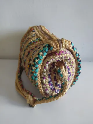 Bolso Yute y Trapillo Multicolor