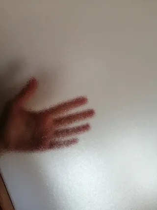 Puerta interior madera con cristal