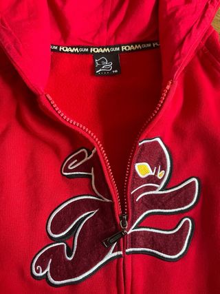 Sudadera Foam Gum El Niño Vintage Chaqueta y2k