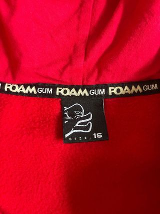 Sudadera Foam Gum El Niño Vintage Chaqueta y2k