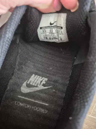 Zapatillas Nike Hombre Negras Blancas