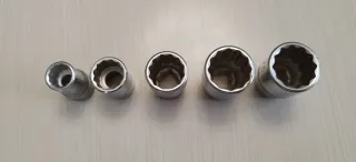 Serie 5 bussole Usag in pollici