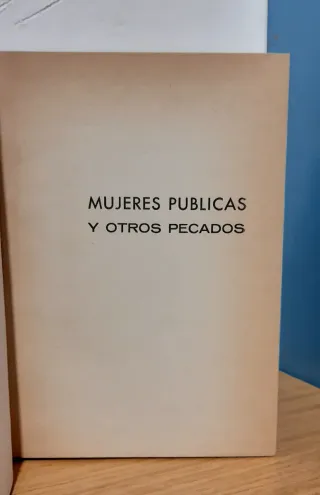 Mujeres públicas y otros pecados