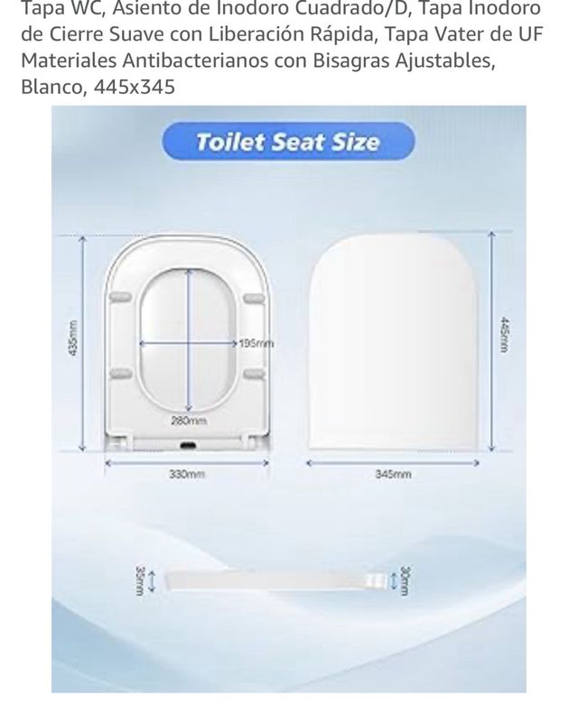 Tapa de WC WHYFONE - miniatura 2