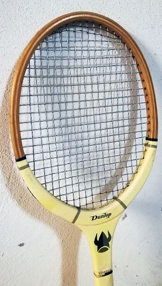 Raqueta Tenis Dunlop Pioneer Madera