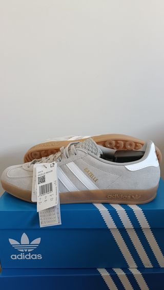 Adidas Gazelle Indoor Gris Talla 44.5
