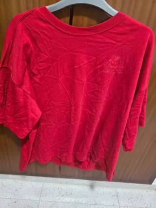 Lote 2 Camisetas Kappa Blancas y Rojas