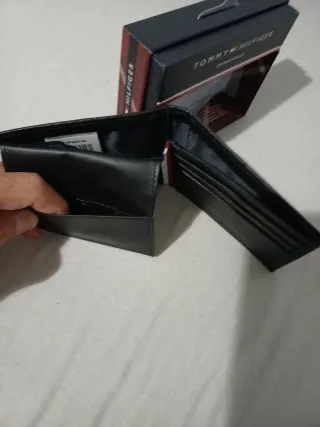 Cartera Tommy Hilfiger Hombre Negra