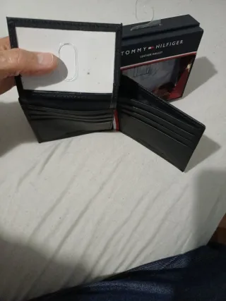 Cartera Tommy Hilfiger Hombre Negra