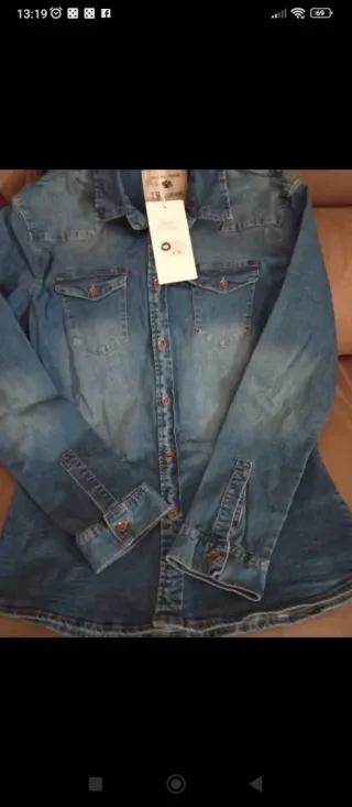 Chaqueta vaquera mujer talla L Nueva sin estrenar