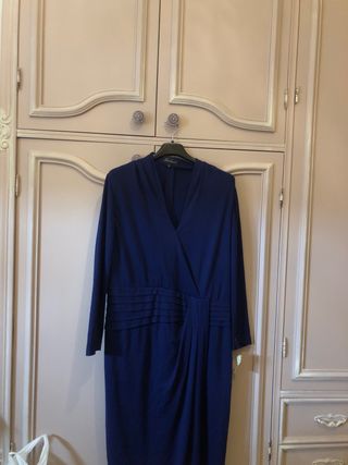 Vestito Luisa Spagnoli blu taglia 48