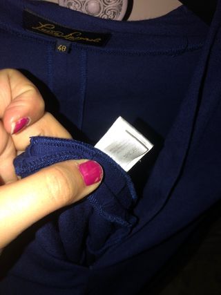 Vestito Luisa Spagnoli blu taglia 48