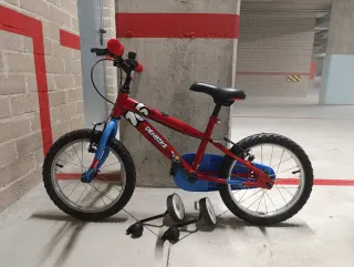 Bicicleta infantil 16 pulgadas DENBIKE