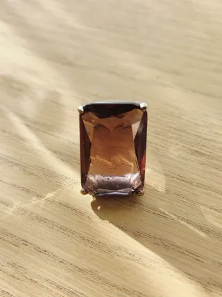 Anillo Vintage Piedra Grande 16mm