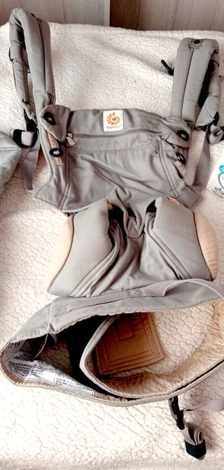 Mochila+Cojín Portabebé ErgoBaby 360-4 posiciones
