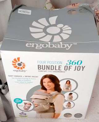 Mochila+Cojín Portabebé ErgoBaby 360-4 posiciones