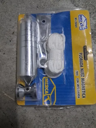 Plomada Magnética 700g con Cuerda 5m