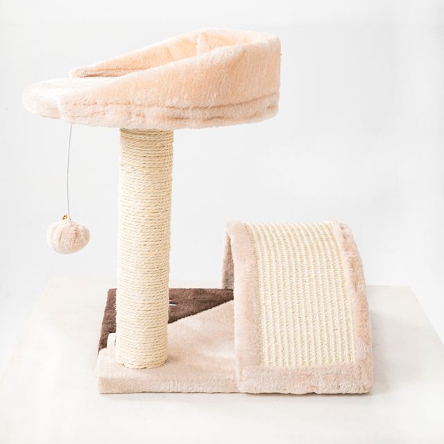 Albero gratta per gatti MININO beige/marrone