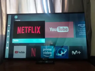 TV TD SYSTEM 50" SMART TV 4K PERFECTO ESTADO