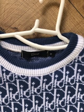 Jersey Dior Azul y Blanco