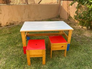 Mesa baja madera niños Ikea