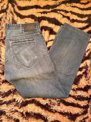 Jeans Lee Clark Tapered W34 L34 - Denim Scuro